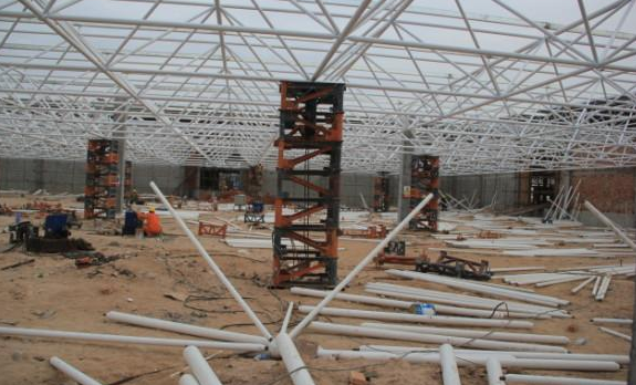 葫芦岛盘点钢结构网架装配的步履和相关关注变乱