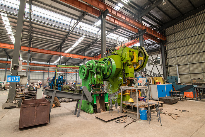 葫芦岛网架配件-锥头加工车间